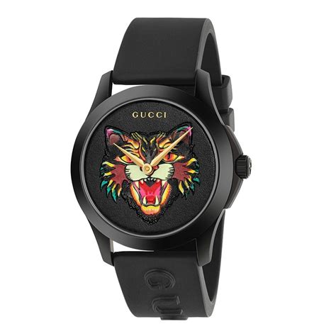 angry cat gucci watch